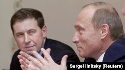 Ilarionov i Putin u Moskvi, april 2004.