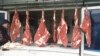Мясная лавка на одном из рынков Андижана.