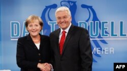 Анґела Меркель і Франк-Вальтер Штайнмаєр, архівне фото
