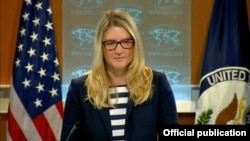 Мэри Харф, пресс-секретарь Госдепартамента США