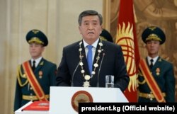 Kyrgyzstan' new president, Sooronbai Jeenbekov