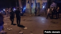 The aftermath of the attack