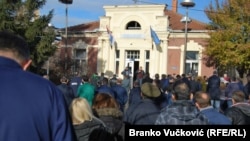 Ilić: 'Pritisak koji nije lako izdržati' (Foto: sa radničkog okupljanja zbog smene direktora 2014. godine)