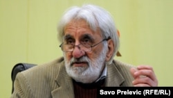 Profesor Blagota Mitrić, nekadašnji predsjednik Ustavnog suda Crne Gore