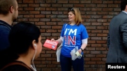 Protivnici Brexita tokom kampanje u Londonu
