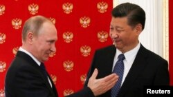 Tu nema koristi za Srbiju: Mitrović (na fotografiji: prvi čovek Rusije i Kine, Vladimir Putin i Si Đinping)