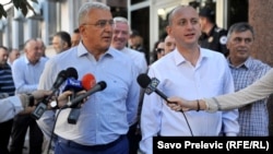 Andrija Mandić i Milan Knežević, arhivska fotografija