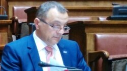 Zoran Živković u Skupštini Srbije, arhivska fotografija