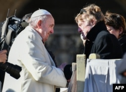 În 2019, la Vatican, cu Papa Francisc - 4 decembrie 2019, în Piața Sfântul Petru din Vatican.