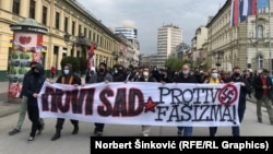 Protestna šetnja u Novom Sadu (19. april 2021)