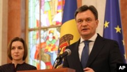 Maja Sandu i Dorin Rečean, 10. februar 2023.