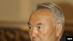 Казак президенти Нурсултан Назарбаев. 2008-жылдын 7-августу.