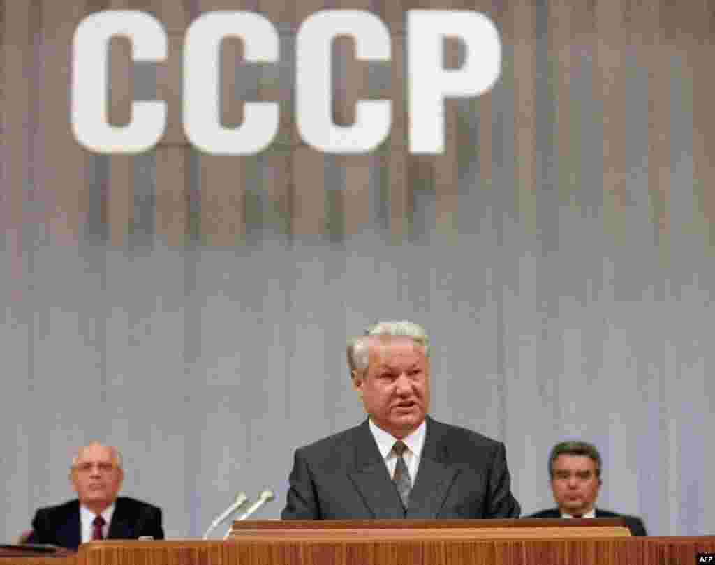 Борис Єльцин оголошує про домовленість створити СНД, 3 вересня 1991року