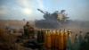 Войска Израиля на границе сектора Газа