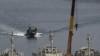 Израильский военный катер в порту Ашдод, 5 июня 2010 г.