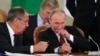 С.Лавров, Д.Песков и В.Путин. И что им теперь со всем этим делать?