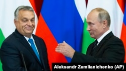Viktor Orban i Vladimir Putin, Moskva (septembar 2018.)