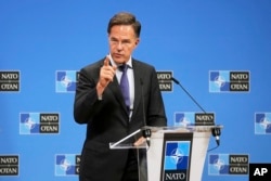 Shefi i NATO-s, Mark Rutte.