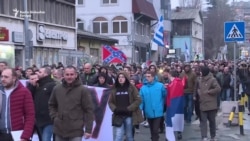 Antimigrantski protest u Beogradu