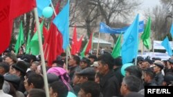 Роҳпаймоии эътирозӣ дар Бишкек, 27-уми март