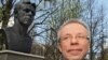 Вячеслав Фетисов на церемонии открытия бюста В.Фетисова на Аллее славы ЦСКА