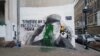 Mural posvećen osuđenom ratnom zločincu Ratku Mladiću u Njegoševoj ulici u Beogradu (29. decembar 2021)