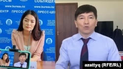 Аружан Дуйсебаева и Сакен Майгазиев. Составное фото