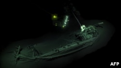 Торговое судно, обнаруженное на дне Чёрного моря, 23 октября 2018 года 