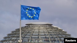 Zastava EU ispred sedišta Bundestaga