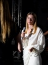 Režiserka Mateja Raičković tokom premijere filma "Lavanda" u Podgorici, juni 2025. 
