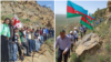 5 мая сотни молодых людей, взявшись за руки, выстроились цепью вдоль спорного участка грузино-азербайджанской границы. Ответная акция на том же участке с азербайджанской стороны состоялась 8 мая