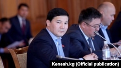 Kyrgyz deputy Damirbek Asylbek-Uulu (file photo)
