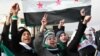 Митинг противников режима Башара Асада в Иордании