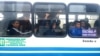 Студенты Самаркандского государственного университета возвращаются со сбора урожая хлопка, 2016 год.
