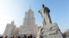 Відновлений пам'ятник Тарасові Шевченку в Москві