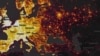 Карта активностей пользователей Strava