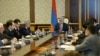 Հայաստան – Նախագահ Սերժ Սարգսյանը հանդիպում է սահմանադրական բարեփոխումների հանձնաժողովի հետ, Երևան, 10 ապրիլի, 2014թ․