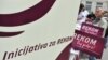"Četiri predsednika dali su političku reč da su spremni da otpočnu proceduru osnivanja REKOM-a", kazala je Nataša Kandić. (na fotografiji: prikupljanje potpisa za osnivanje REKOM-a, Sarajevo, fotoarhiv)
