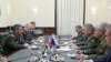 Արխիվային լուսանկար Ադրբեջանի և Ռուսաստանի պաշտպանության նախարարների բանակցություններից, 2016թ.