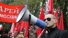 Сергей Удальцов на одной из акций протеста