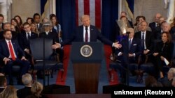 ABŞ-nyň 47-nji prezidenti Donald Tramp innagurasiýa dabarasynda
