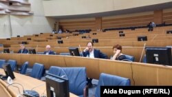 Sjednica Predstavničkog doma Parlamenta BiH bez poslanika iz entiteta Republika Srpska koji od avgusta bojkotuju centralne državne institucije