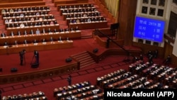 Rezultati glasanja na završnom zasjedanju Nacionalnog narodnog kongresa (NPC), 28 maj 2020. o prijedlogu zakona o nacionalnoj sigurnosti u Hong Kongu