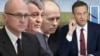 Russia -- Sergei Kirienko, Sergei Menyailo, Alexandr Bortnikov, Alexei Navalny. Collage