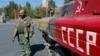 Бойовик угруповання «ДНР» у Донецьку, вересень 2014 року