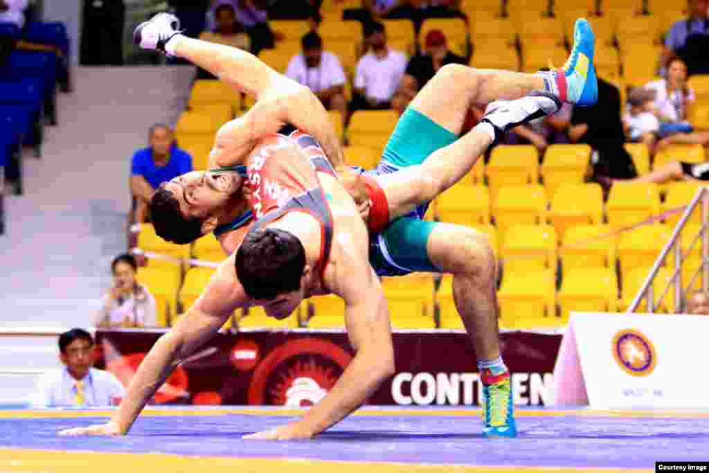 Нурсултан Турсынов выиграл золото на прошедшем в Астане чемпионате Азии 2014 года в весовой категории до 58 килограммов. В апреле 2015 года на первенстве Азии в Дохе (Катар) он стал серебряным призером. На Азиатских играх 2014 года в Ичхоне (Южная Корея) занял пятое место. «Есть золото Азии. Теперь мечтаю стать чемпионом мира. Потом попытаю счастья на Олимпийских играх», — говорит борец.