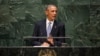 США. Барак Обама на 69-й сессии Генеральной Ассамблеи ООН. Нью-Йорк. 24.09.2014