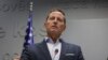 Specijalni izaslanik SAD za misije, Richard Grenell, tokom konferencije za novinare u Vladi Kosova 21. septembra 2020.