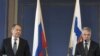 Ռուսաստանի և Ֆինլանդիայի ԱԳ նախարարներ Սերգեյ Լավրովը և Պեկկա Հաավիստոն համատեղ ասուլիսում, Հելսինկի, 3 մարտի, 2020թ. 