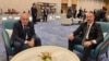 China - Armenian Prime Minister Nikol Pashinian and Azerbaijani President Ilham Aliyev meet in Tianjin, September 1, 2025.